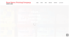Desktop Screenshot of bocaprinting.com